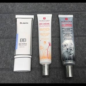 ERBORIAN Dr Jart BB and CC creams